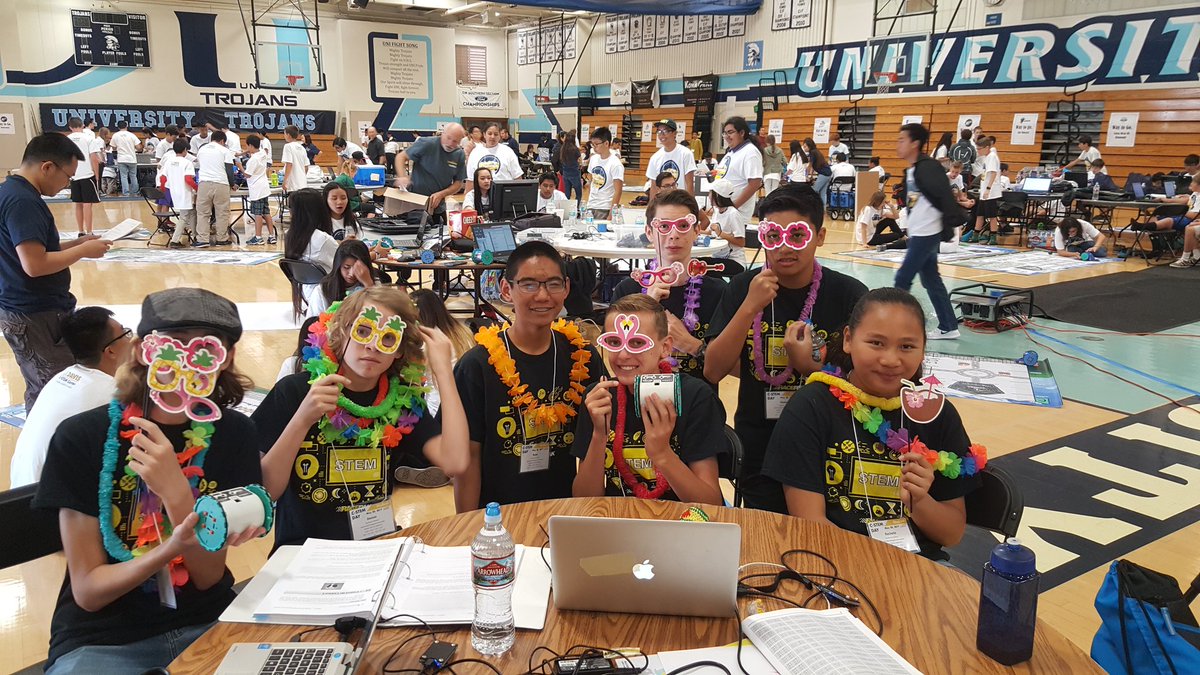 markbantle's tweet photo. RSM STEM team ready to compete at the C-STEM competition in Irvine. #rsmintermediate #svusdshines #rsmtech https://t.co/G1rw6TUewr