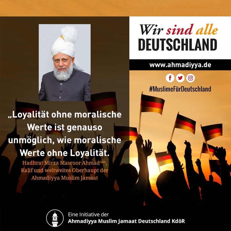 MKAAugsburg's tweet photo. Bundesweite Dialogaktion der Ahmadiyya Muslim Jamaat unter dem Motto "Wir sind alle Deutschland"  #MuslimeFürDeutschland https://t.co/9FRpjJfKAr