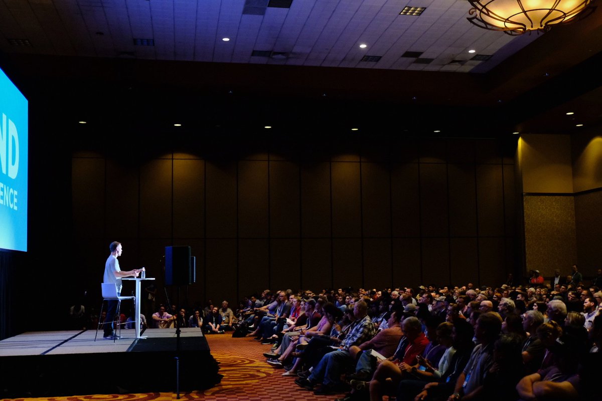 danielholman's tweet photo. Listening to @plattdavid laying down some truth at #Send2017 https://t.co/3Hf05apT91