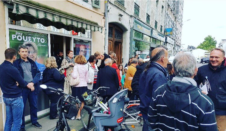 josypoueyto's tweet photo. Merci à nos nbx soutiens présents auj pr l'inauguration de notre perm 83 rue Castetnau à #Pau https://t.co/Si20v45oAf
#legislatives6401 https://t.co/skTovG8yoP