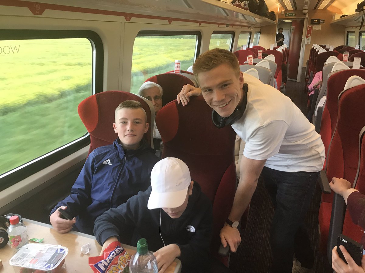 RonCharlton7's tweet photo. On way to Wembley for South Shields, Sunderland supporters guess who I bumped into? https://t.co/VzR5kIOcZh