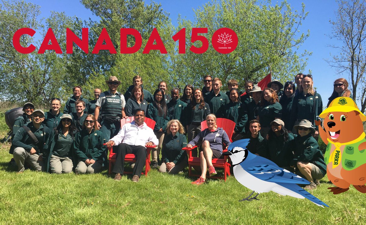 cathmckenna's tweet photo. La saison @ParcsCanada est officiellement commencée! Merci @ParcRouge de nous avoir reçus! À bientôt! #Canada150 #AppliPC https://t.co/AL5iQdhF0E