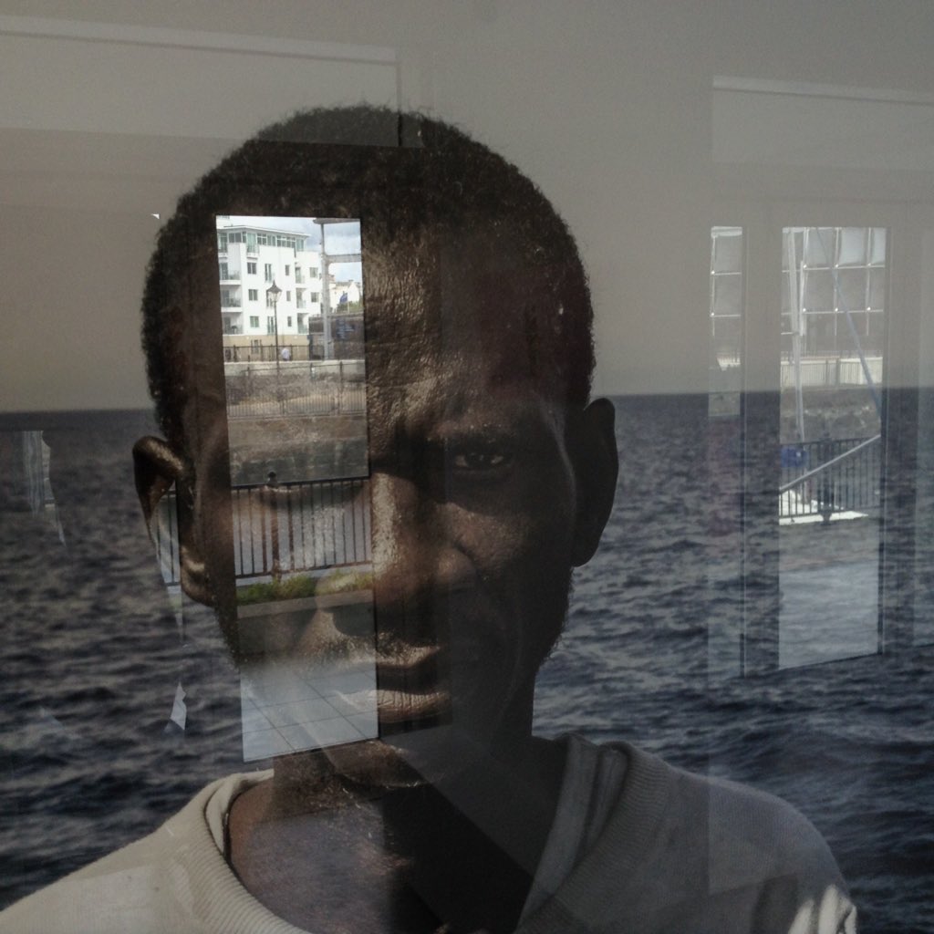 nspugh's tweet photo. .@_Diffusion really engaged, felt @Dezfuli - @BoundaryArt . #diffusion #festival until 31 May #cardiff #photography https://t.co/6o3Sa32kgB