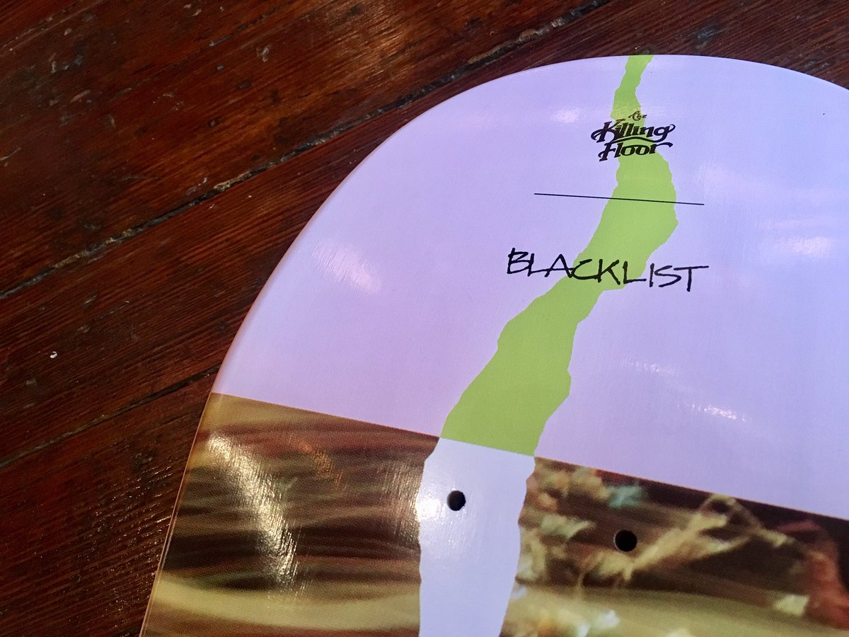 "Alice" Blacklist x The Killing Floor now available at blacklistboardshop.com