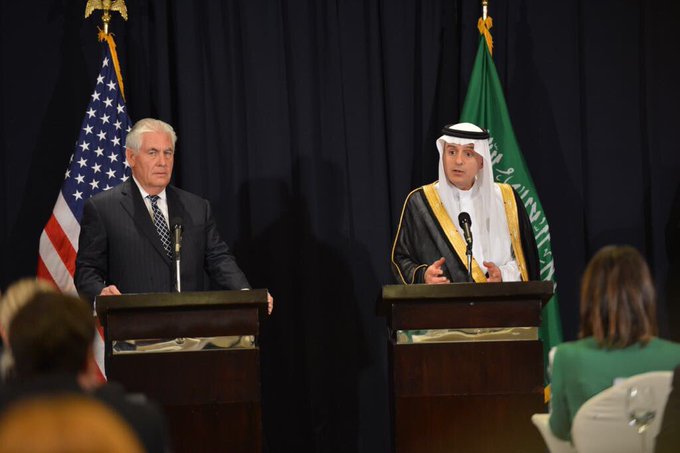 اتفاق سعودي أمريكي على "مواجهة طموحات إيران التوسعية"