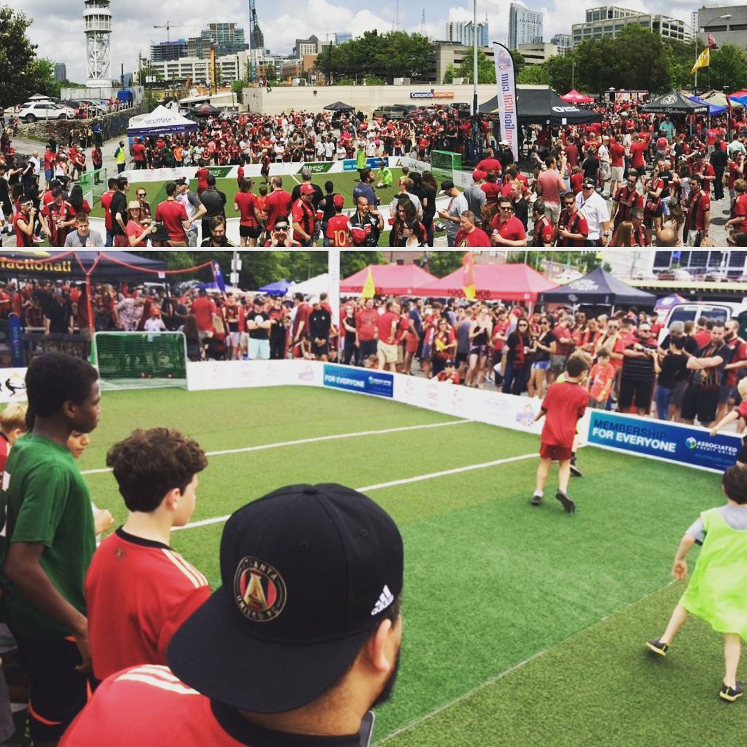 It's Gameday!! Come tailgate with us at <a href="/TheFactionATL/">The Faction⭐</a> tailgate before the #ATLUTD game. Join us starting at 3pm #DragonGoal