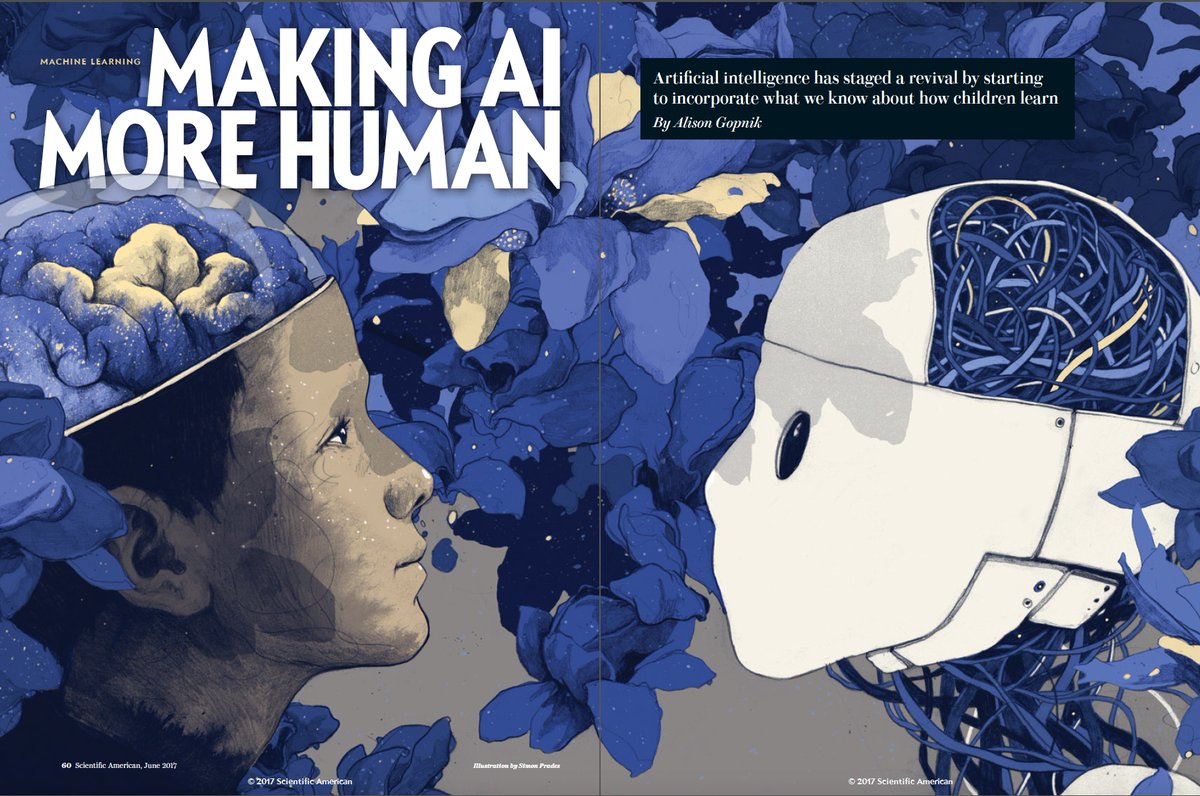 EricTopol's tweet image. &quot;Making #AI More Human&quot; highlighting a Bayesian, top-down approach for machine learning scientificamerican.com/article/an-ai-… by @AlisonGopnik @sciam