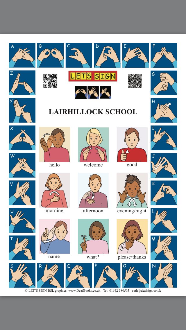 lairhillockps's tweet photo. How cool is this for supporting our sign language ? Thank you for organising it Mrs Blake. @DeafBooks #DeafAwarenessWeek2017 @NDCS_UK 😎👏🏼 https://t.co/LAG3BGtLON