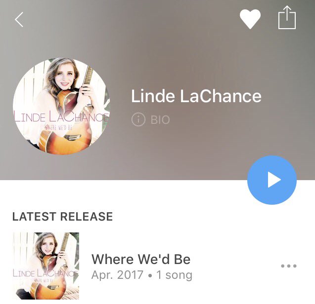 lindelachance's tweet photo. #WhereWedBe is up on @iHeartRadio! Give it a listen and add it to your #summer playlist! βοΈ #countrymusic https://t.co/gjcQE6z89v