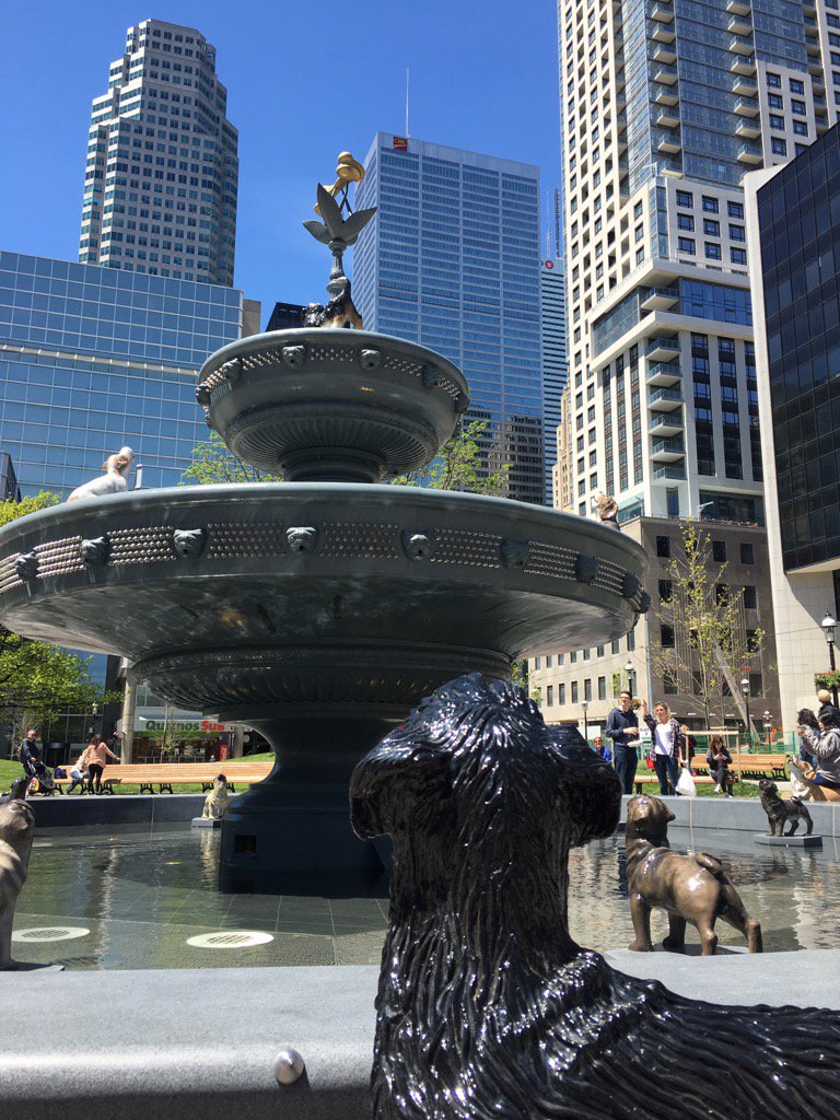 RubyTheDoodle's tweet photo. @TO #BerzyPark #dogfountain #dogart https://t.co/VZ0xHr5Ner