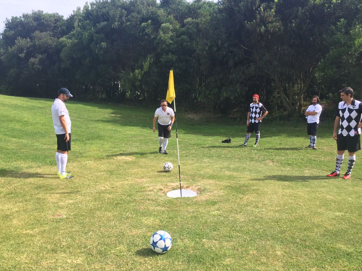 Estamos en Sintra jugando el I Match Play contra Lisboa FootGolf Club ¡Gran jornada de #FootGolf contra grandes rivales!