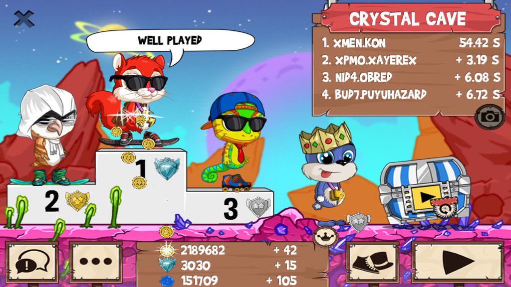 Kon_Azhar's tweet photo. Get on my level, son! #funrun2 #xayerex #obred #puyuhazard https://t.co/ioEeVfSjDi