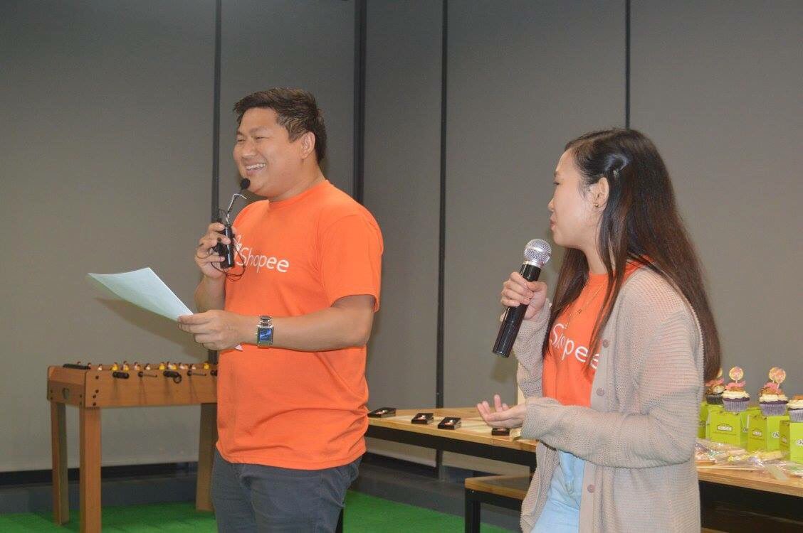 daisuke_tg's tweet image. My first time to co-host our Orange Day. #LifeAtShopee
