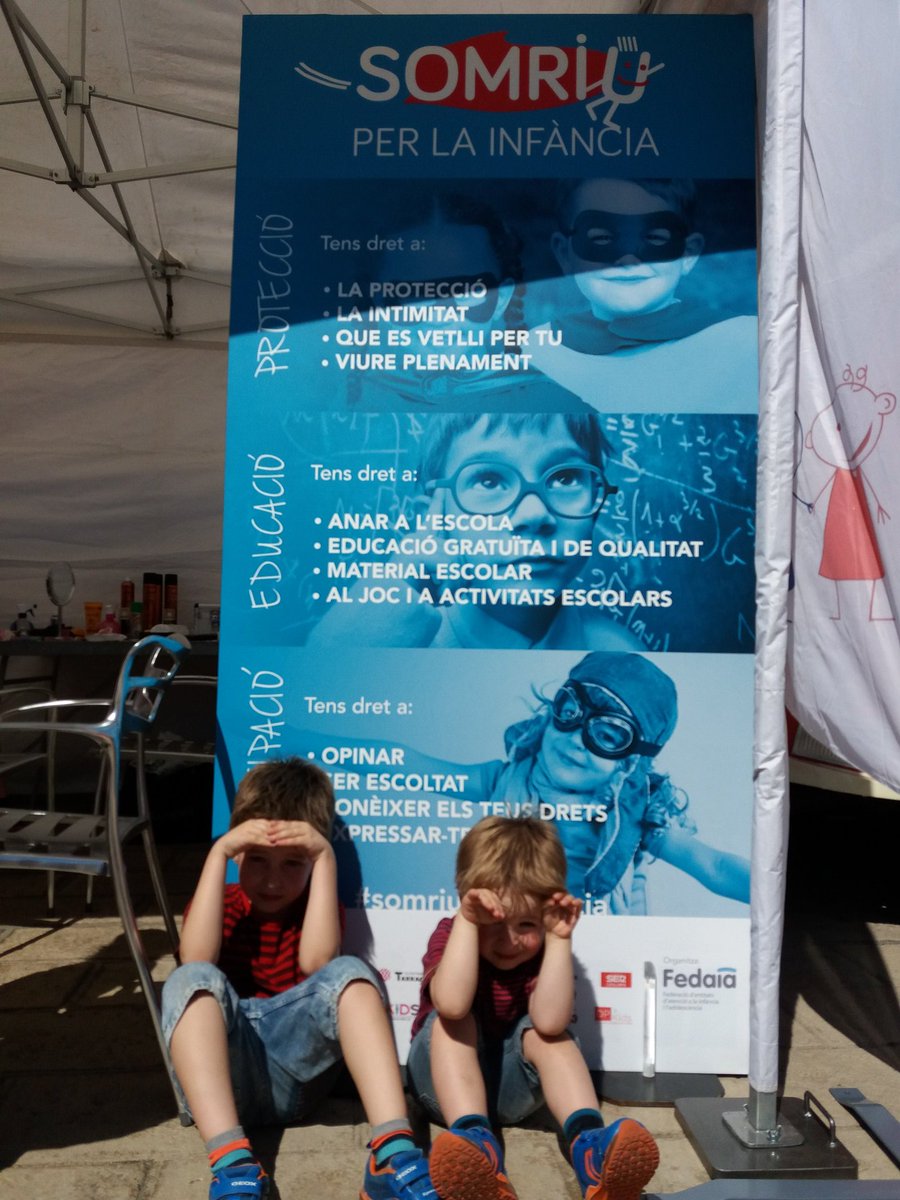 silnilmax's tweet photo. Un dia estupendu #somriuxlainfancia5 https://t.co/Clet61S3q5