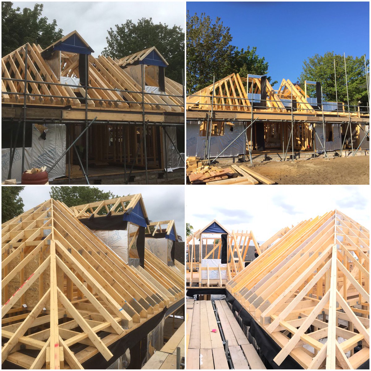 AlmacCarpentry's tweet photo. @pottonselfbuild completed in Leighton Buzzard, next stop Lutterworth with a little stay way trip to Somerset mid July https://t.co/LE3TIbouBp