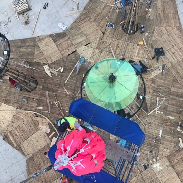 caracoldeviento's tweet photo. The estructure of this Pavillion it's made of bamboo and recycled wood. @UofT check #CaracolDeViento #WindSnail
https://t.co/EbJYbdhi1a https://t.co/wln4HdUSjL