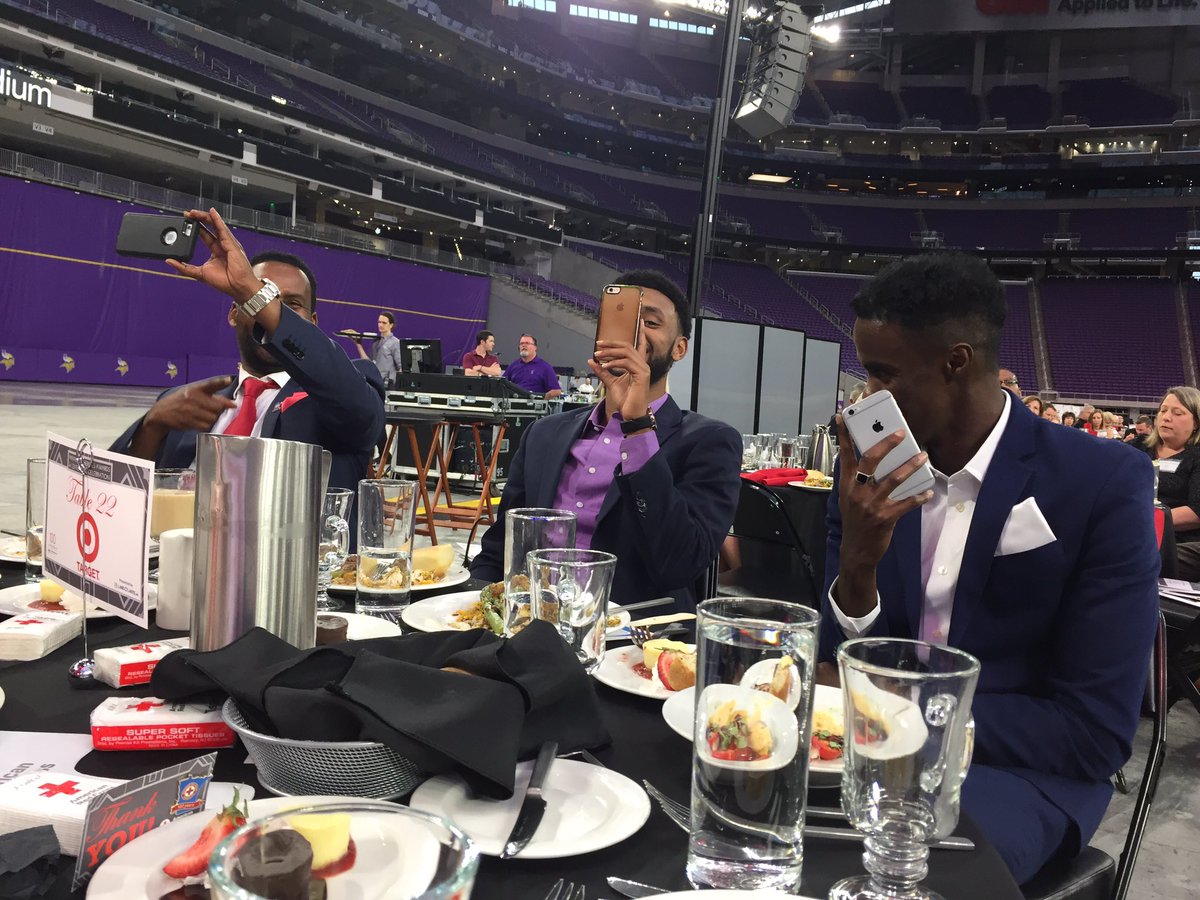 hahahahagotu's tweet photo. #mnredcross100 Mohamed Ahmed's players capturing their coach on stage last night. https://t.co/Q15FRX3fM2