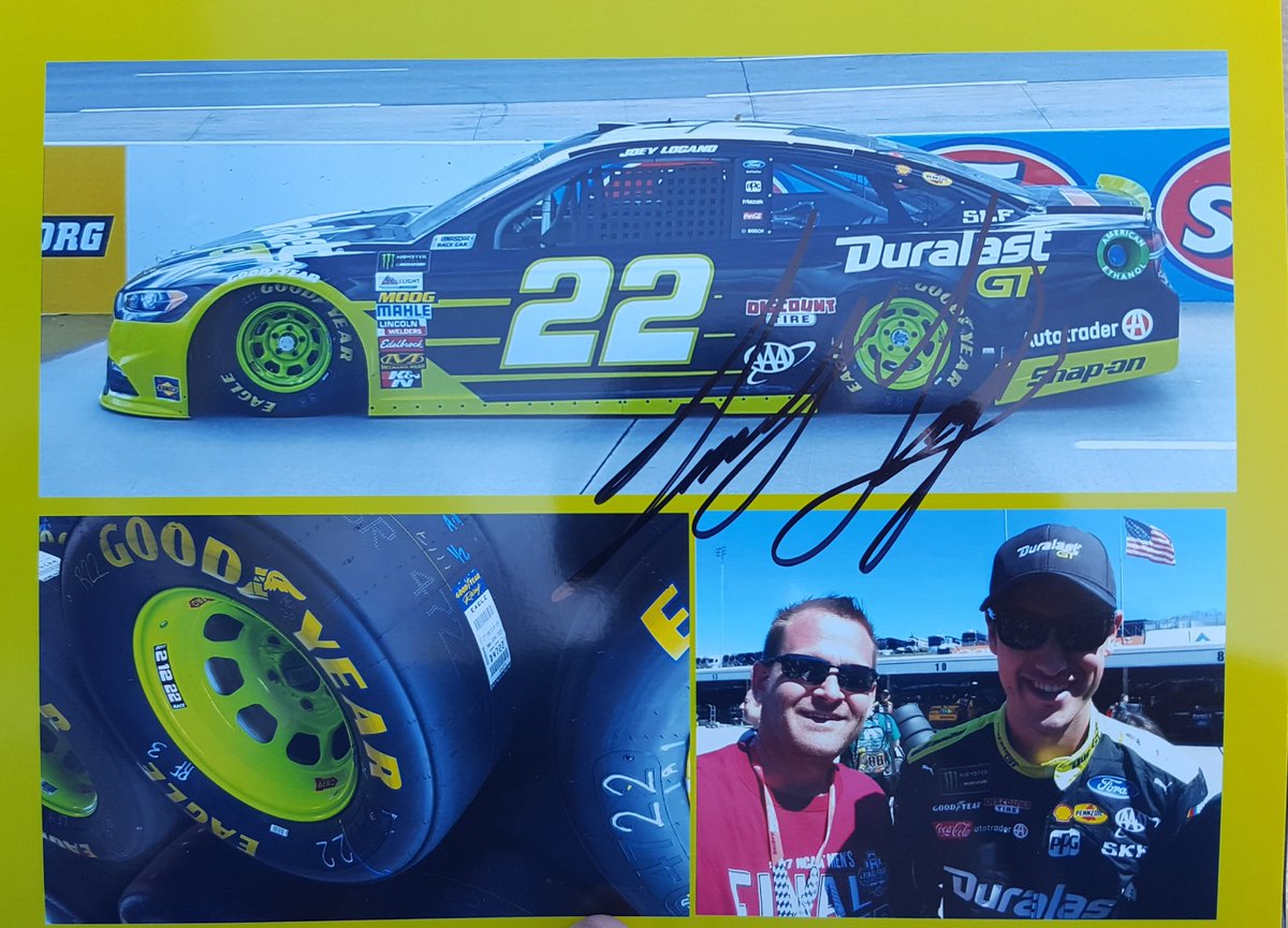 Southern_Witt's tweet photo. Glad I got to @joeylogano early in the day yesterday....good luck tonight....#back22back https://t.co/Hdtld85j1e