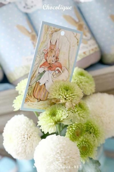 'Peter Rabbit' is such a sweet theme for a baby shower or baby's first birthday! // See more: bit.ly/2rp9lEz