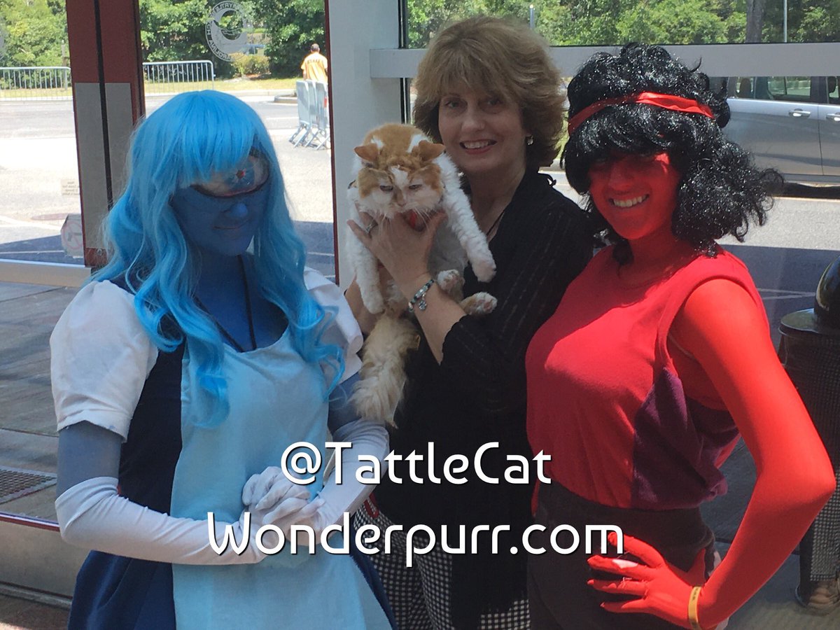 TattleCat's tweet photo. Making new friends at #Xcon #xconworld https://t.co/yfdNrkMLJ9