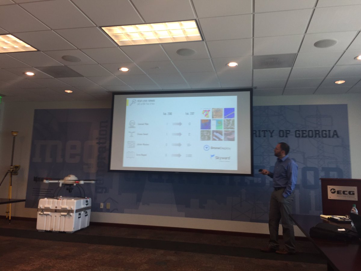 waregl's tweet photo. "Release the Swarms" David Moody @BrasfieldGorrie @GeorgiaCOI #FleetMgt #BIM #UAS #AerialDataCollection๐ https://t.co/LufL9hecYb