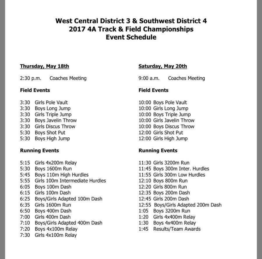 KentwoodConks's tweet photo. Come out and enjoy this beautiful weather at the West Central District Track and Field Championships at French Field. 10a.m. #BeAConk https://t.co/7xwJFsBOTP