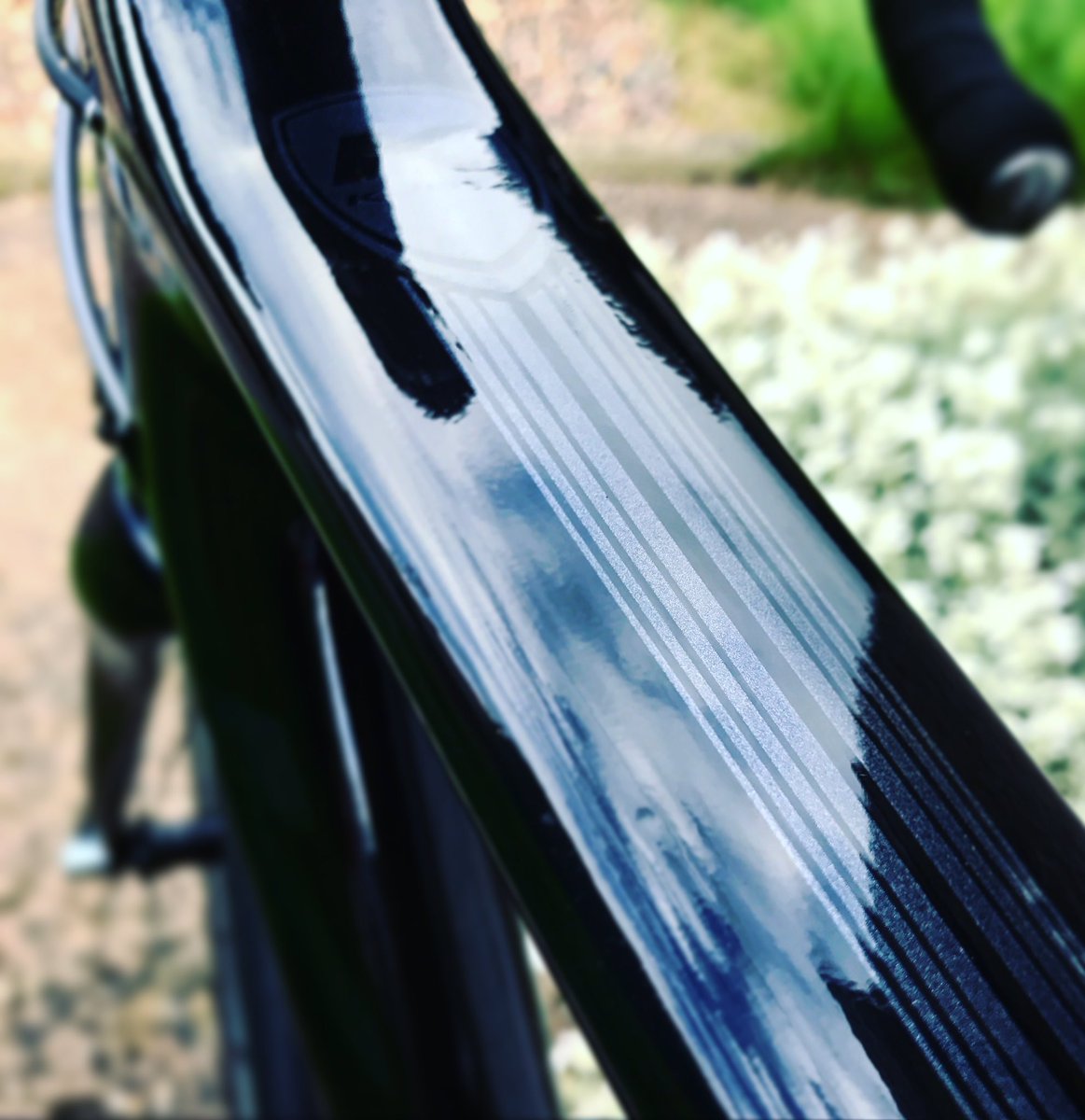 Prep done for the 'Cleanest Bike Comp' at the <a href="/BRCUniGP/">BRCUniGP</a> .. hope first prize is caffeine / cured meat based #shiney