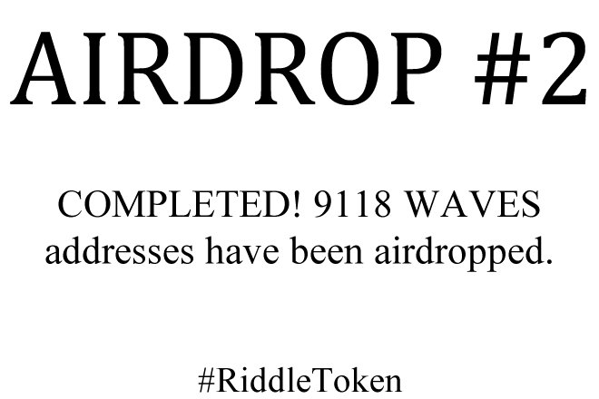 RiddleToken's tweet photo. https://t.co/ezMuN87J7E