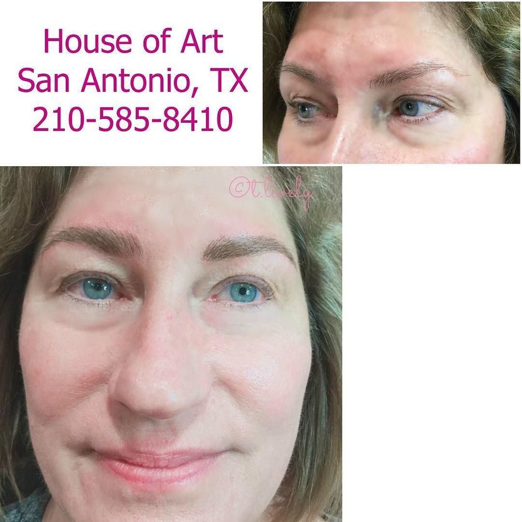 LivelyInk's tweet photo. Brow art at The House of Art, San Antonio, Tx. Call 210-585-8410. #harmonymb #permanentmakeupterrylively #permanen… https://t.co/vvcg9fSodS https://t.co/VvcdjZTwaF