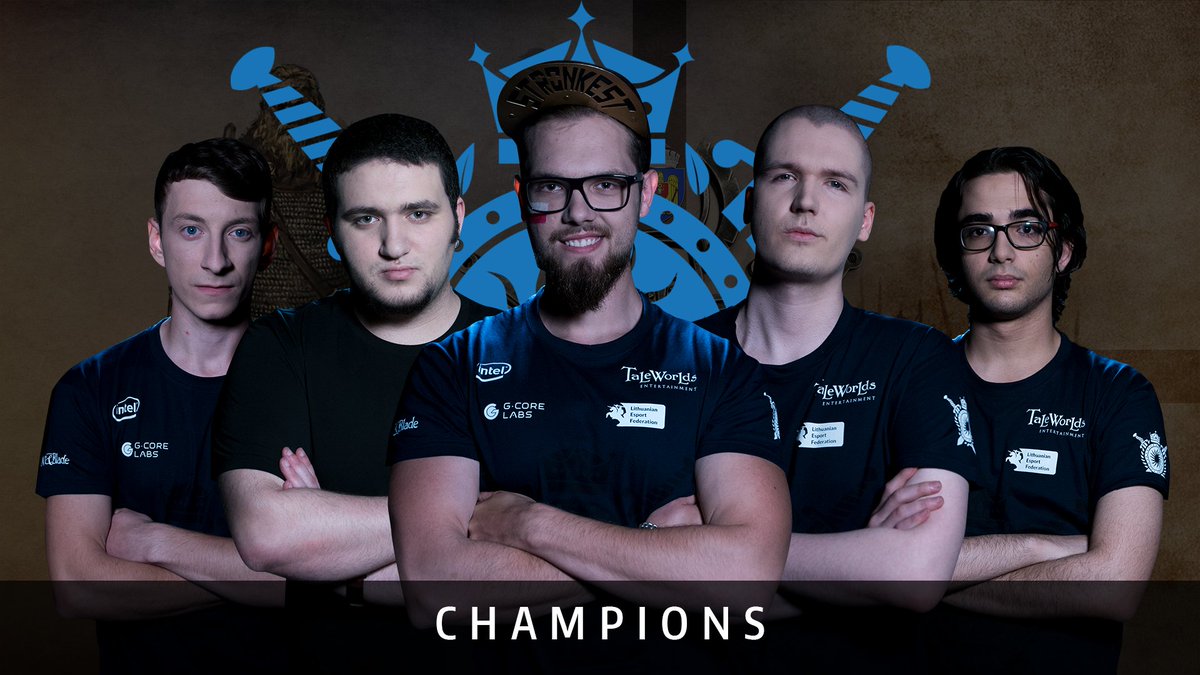 pglesports's tweet photo. Congratulations to Castellans, the Champions here at the #BattleOfBucharest https://t.co/1ANEpQw1wv