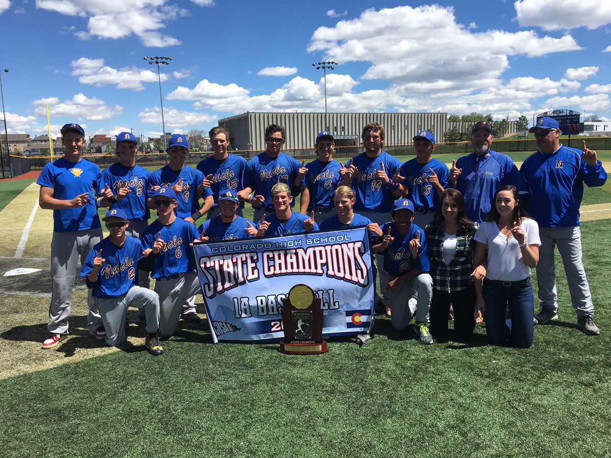 Your 2017 1A baseball state champions: the Nucla Mustangs. They beat No ...