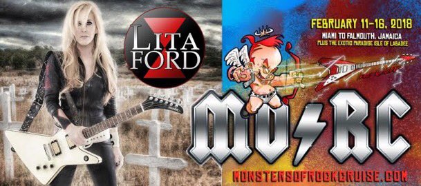 Icemanonthemove's tweet photo. @litaford joins the #MORFamily on the 2018 @MonstersCruise ! #CruiseLife #litaford #getonboard #MORC https://t.co/zuJH0z3HVs