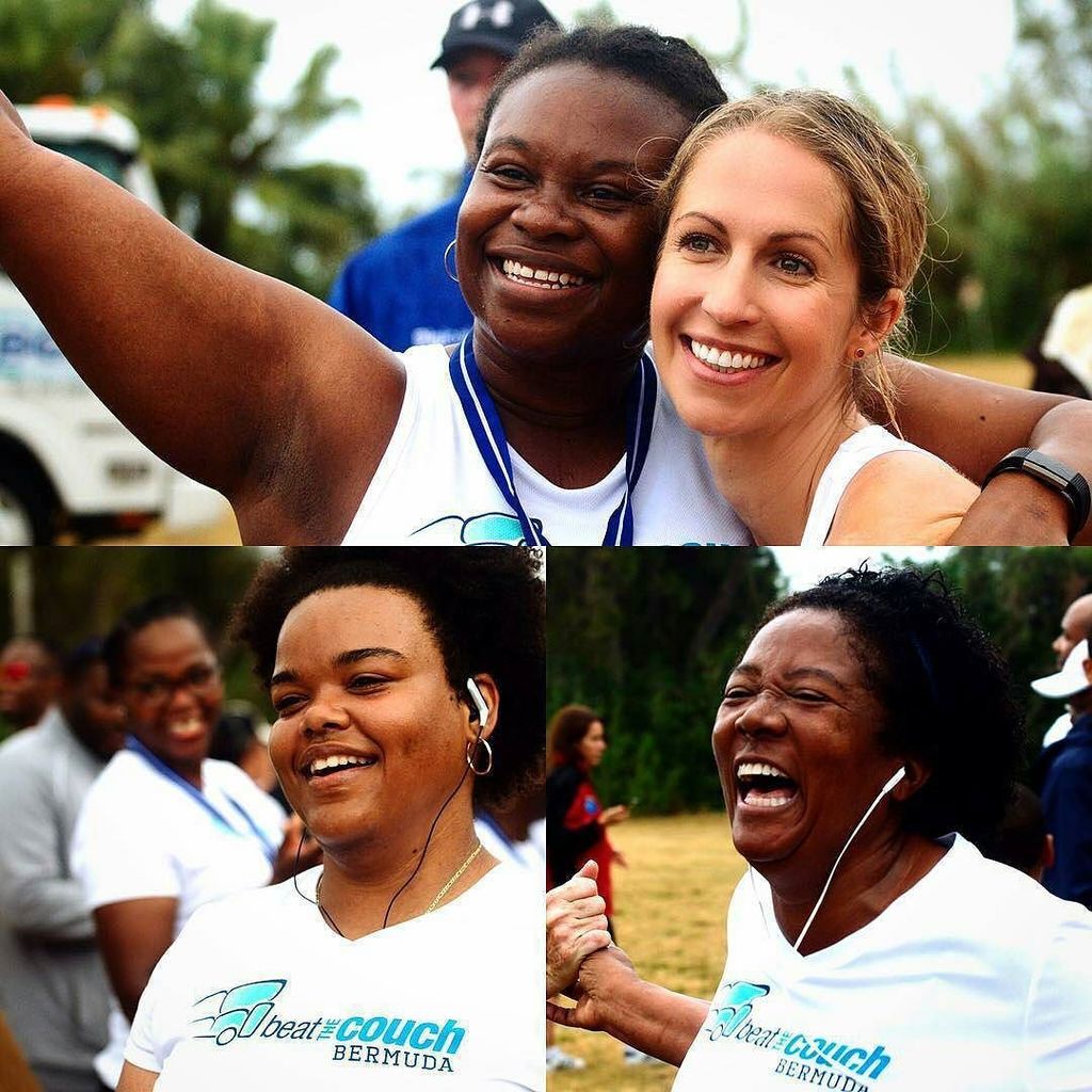 WeAreBermuda's tweet photo. More from the finish line at BTC9 race day. Wet and freezing but very happy! 50 new runners on the road now 😎👏🏃🏿‍♀️🏃🏻 📷:@naturalbda #BTC9 #… https://t.co/bXaza4bS48