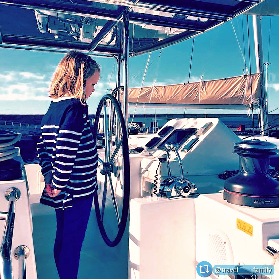canaryboattrips's tweet photo. Captain in the making ๐ @ https://t.co/rBhbb4TiEv โต #sailtrips #catamaran #vip #Fuerteventura #GranCanaria #CanaryBoatTrips #MagicDeluxe https://t.co/Jmd98c0zae