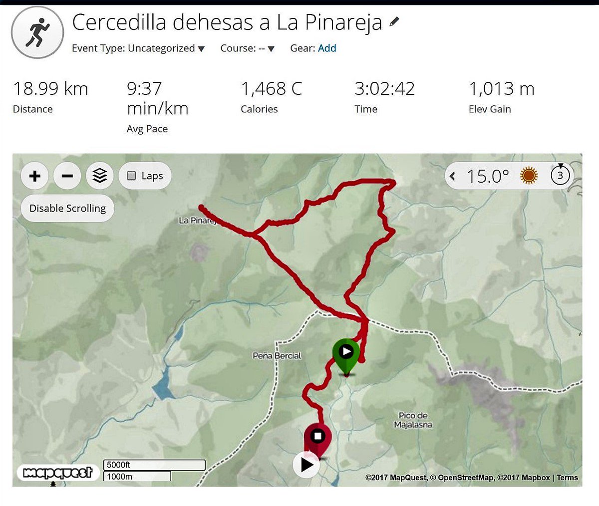 moxigeno's tweet photo. CIRCUITO #LAPINAREJA (19k/D+1000m) Poco visitada, muy recomendable. Cabeza de La Mujer Muerta. Fotos, guía, y track> https://t.co/ob04Vwx6Zs https://t.co/mtd1b9iaUH