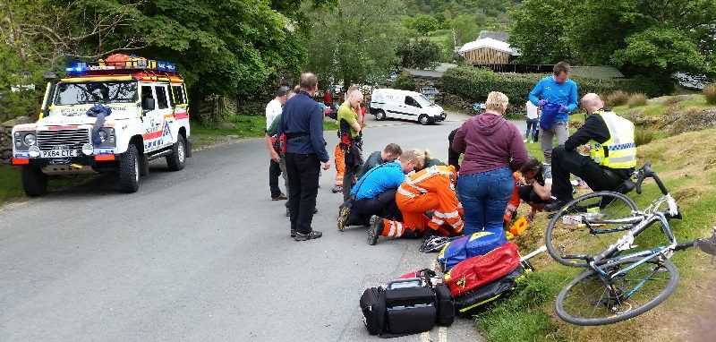 CumbriaCrack's tweet photo. Cyclist flown to hospital after Buttermere crash https://t.co/re7pDYC93Q https://t.co/XYJcVu9cT6