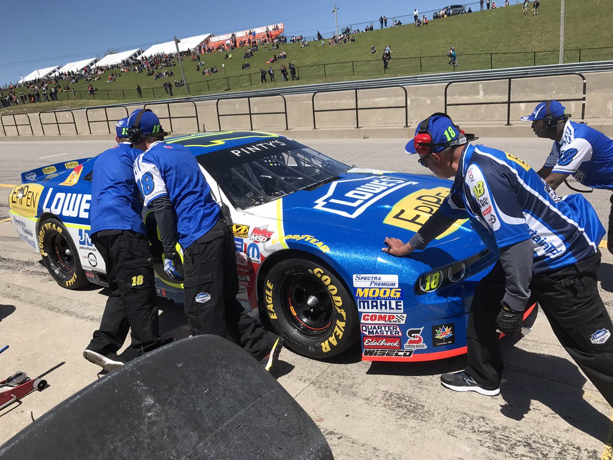 First practice going 🔝for <a href="/tagliani/">Alex Tagliani</a> and <a href="/TaglianiCar/">TaglianiCar</a> at <a href="/CTMPOfficial/">CTMP</a> #P1 #PositionOne