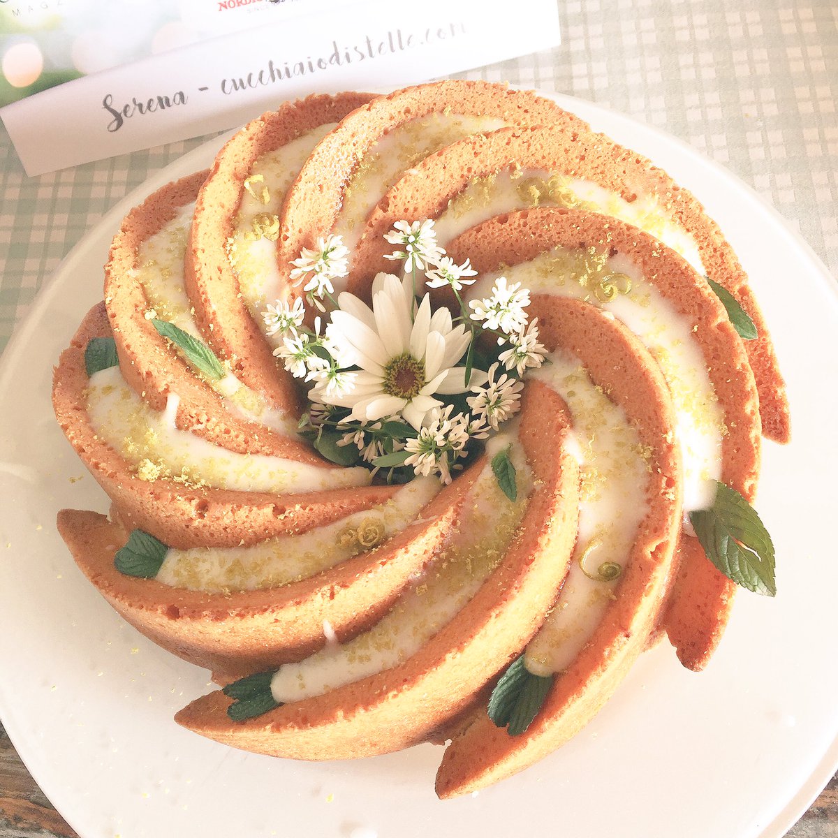 starsspoon's tweet photo. La mia #bundtcake al mojito per il #secretbrunch di #cookingmagz. https://t.co/g3wFMXjU4U