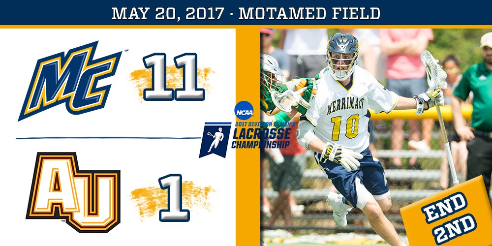 MerrimackMLAX's tweet photo. 11 straight goals... 11!
We lead by 10 halfway through the #NCAAD2 Semifinals. #GoMack #BeatAdelphi https://t.co/vHSv8JWj06
