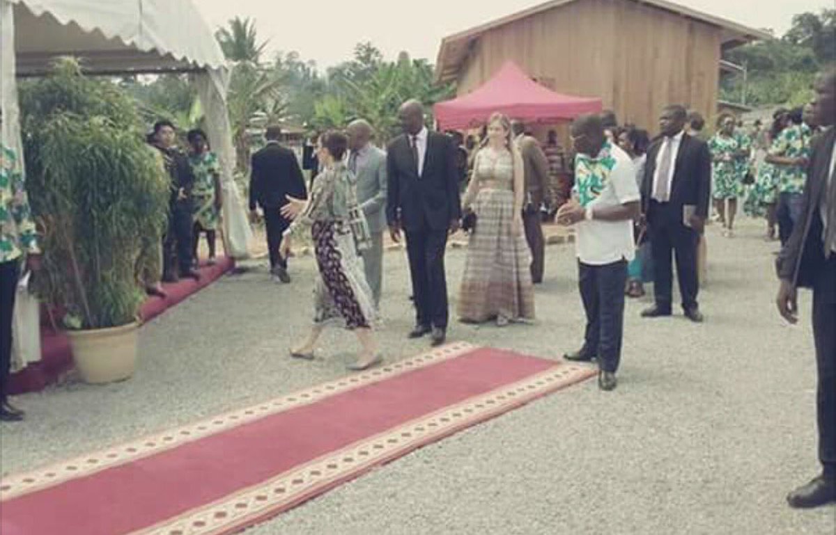 EssonguePatrick's tweet photo. Cérémonie d'inauguration d'edock city #viafe #Mitzic #Lalara #Ndjole #Gabon. @Sylviabongo @AndrewGwodock @Gwodock 1 https://t.co/iXHQV4ijsG
