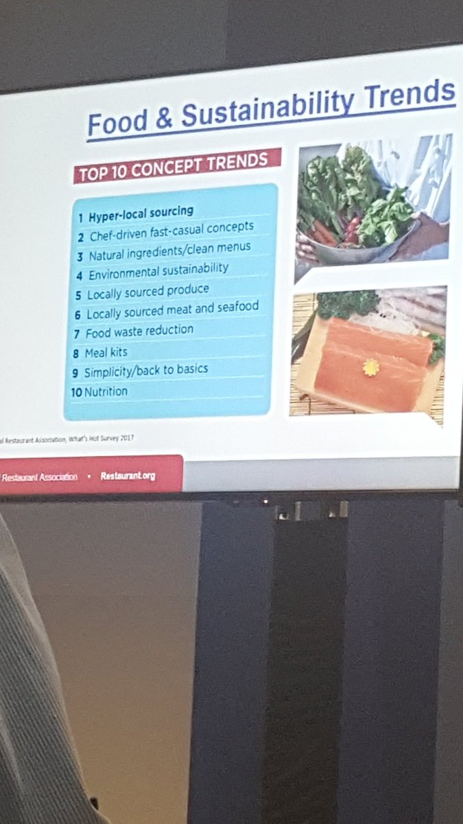 chocmilkmom's tweet photo. Top 10 trends in restaurants at #NRAShow17.  Local-check, natural-check, clean-check, healthy-check. Dairy for the win! #undeniablydairy https://t.co/Z50WqIada3