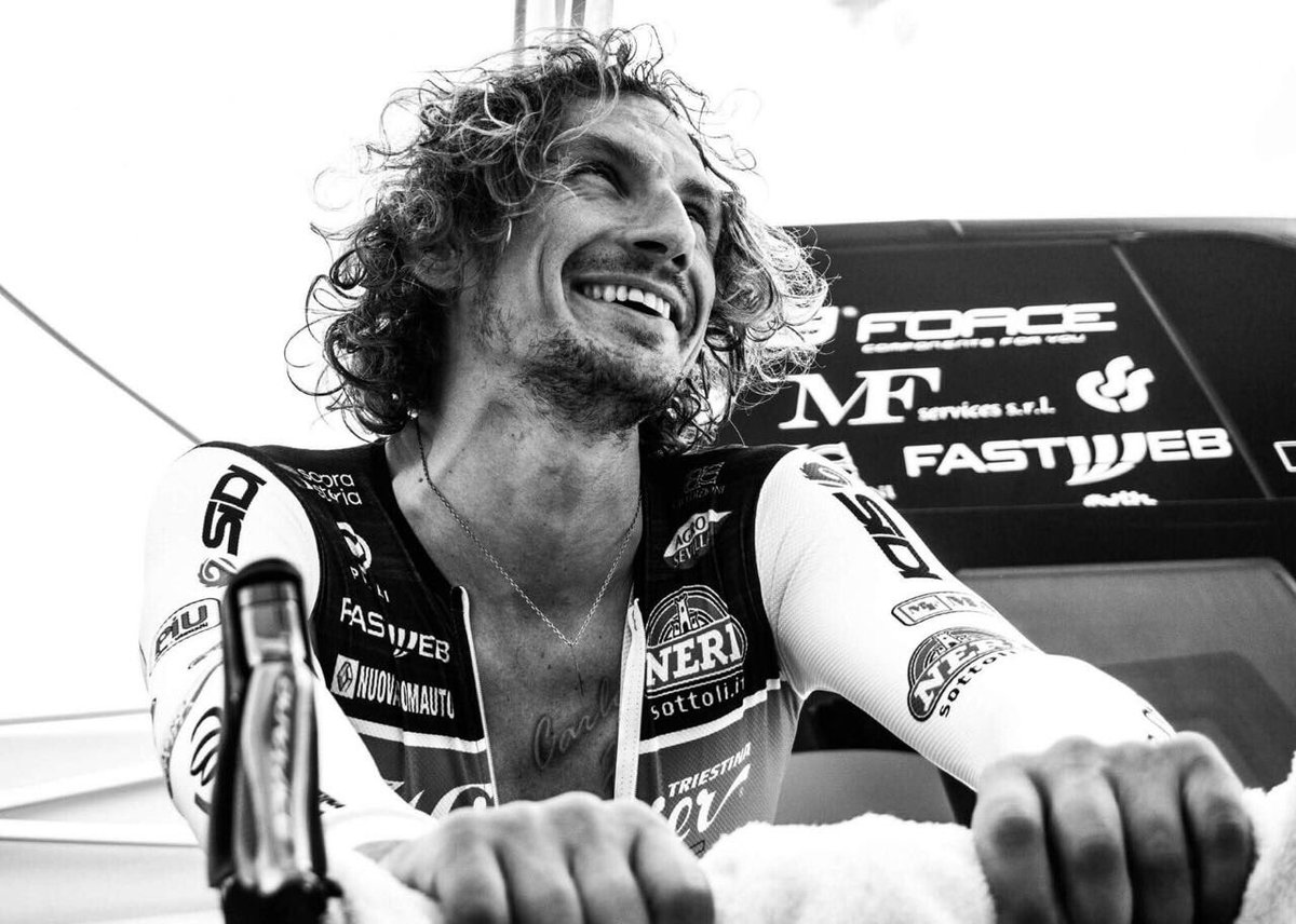 PippoPozzato's tweet photo. Another day at #Giro100 done ✔️#pp #maestro https://t.co/Vi5hFvNcRc
