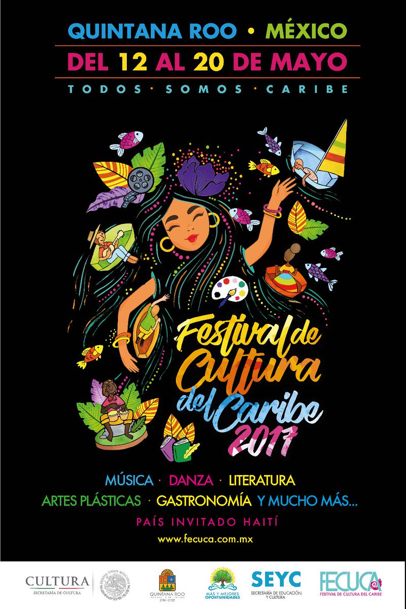 EducacionQR's tweet photo. Conoce toda la programación que tenemos para ti en https://t.co/wbHr4L4NhT Quintana Roo #FECUCA2017 #TodosSomosCaribe https://t.co/WcLEUiiMKk
