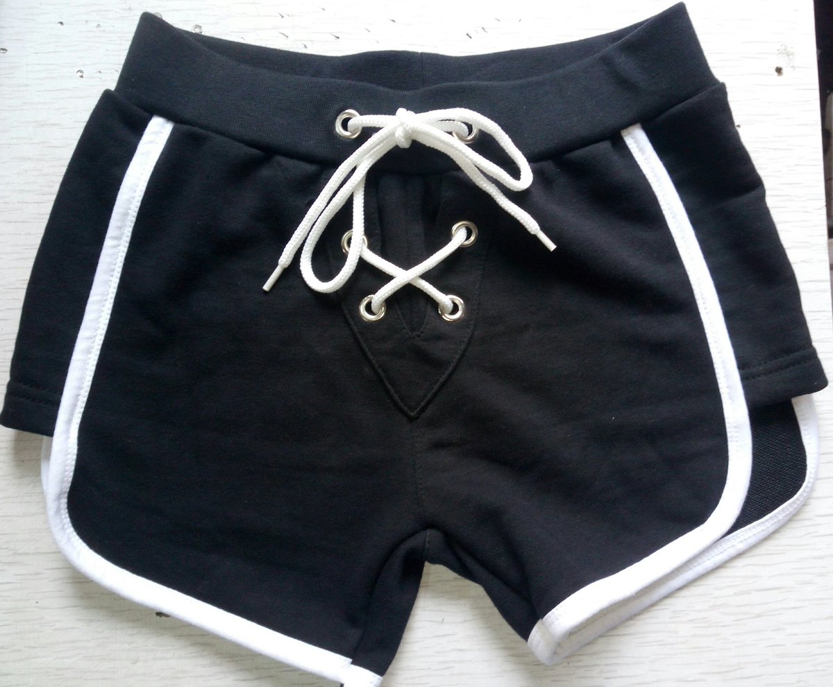 Running shorts women with lace fashion