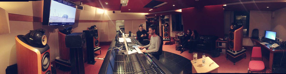 walter_mair's tweet photo. Music mix @AbbeyRoad. @rpoonline still parked outside and we are heading into the Surround Mix in the Penthouse Studio. #3WayJunction https://t.co/I2QKPrGyyC