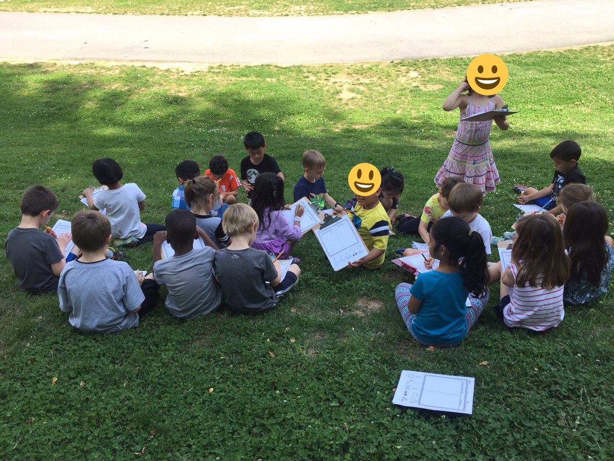 Nice weather means working outside! What better to learn about natural resources than observing in nature? <a href="/BCPSOutdoorSci/">BCPS Outdoor Science</a> <a href="/Team_MCES/">Mays Chapel ES</a>