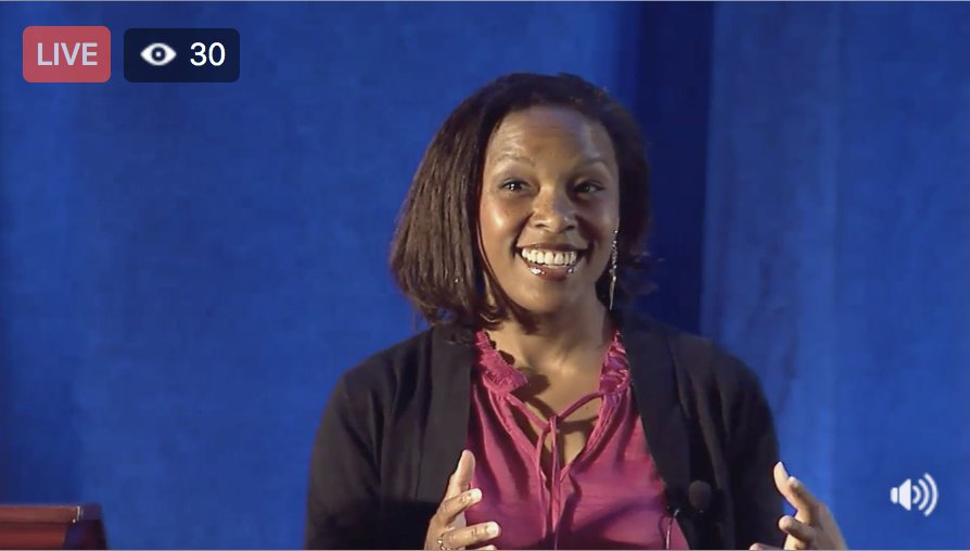 WarrenColeSmith's tweet photo. Featured speaker #TrilliaNewbell is LIVE now on Facebook #NRB #BreakPointCC https://t.co/KWaV1LGkYT #wilberforce2017 https://t.co/IW3zaQe4ji