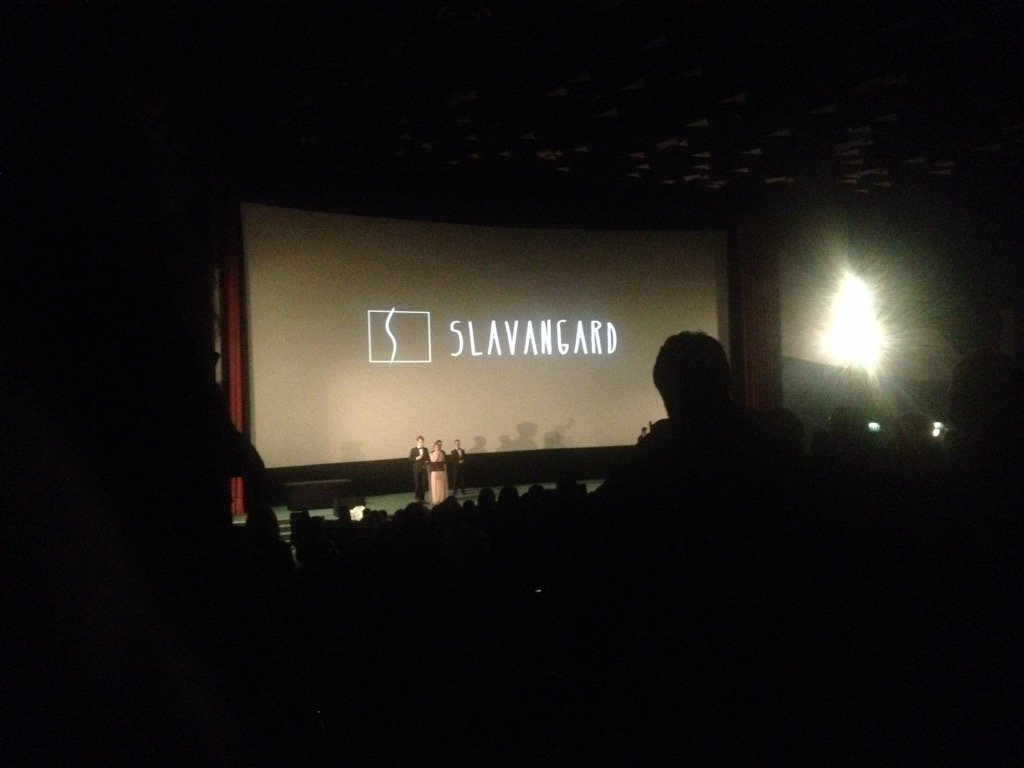 AMNentertain's tweet photo. We just ha a name check at #Slavangard gala! Thank you!!! https://t.co/6yaCvvdpFh