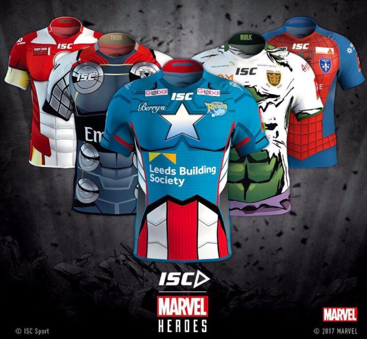 Shaun_McLaren1's tweet photo. Massive fan of the Marvel-themed #MagicWeekend kits! #ISCMarvelHeroes #SuperHeroDay https://t.co/vIqoRO6tbR