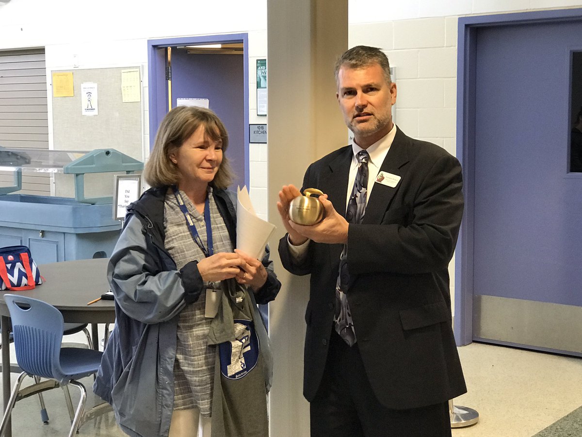 TateLibrary's tweet image. Congratulations Ms. Marsha! ICCSD Shine Award well-deserved! #tateisgr8!